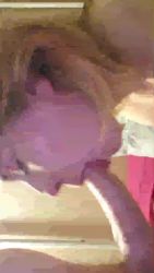 My son’s wife gives me a blowjob at work