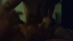 I brought him home and rode him hard