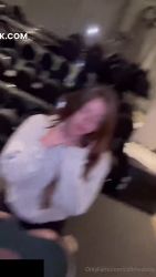 Callmesloo intense gym workout turns into passionate pov sex with creampie ending