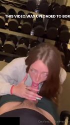 Callmesloo gym sextape pov