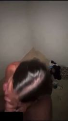 Real Homemade Deepthroat in Dark Bedroom POV