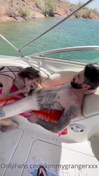 Young Kimmy Granger Real Boat Blowjob Homemade