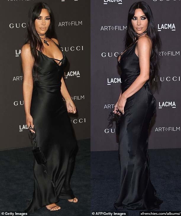 Sexy photos of Kim Kardashian in her underwear n°24