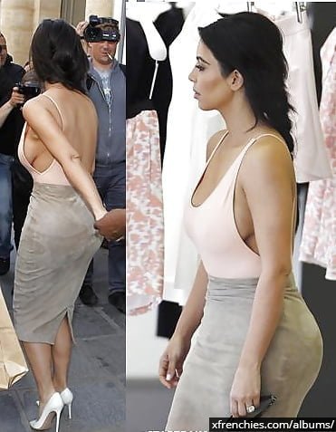 Sexy photos of Kim Kardashian in her underwear n°4