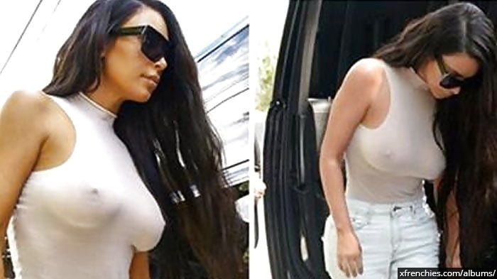 Sexy photos of Kim Kardashian in her underwear n°10